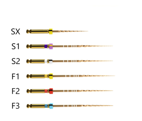 Протейпер  GOLD машинный F2 21мм стерильный (6 шт.), (Dentsply)