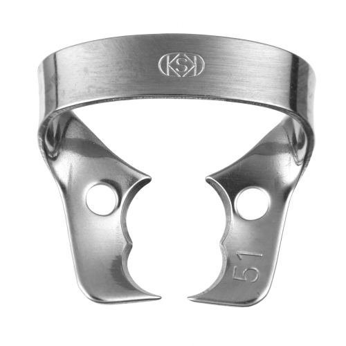 Кламп коффердам №51 для моляров верхней и нижней челюсти, Dentech / Япония